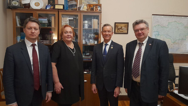 Официальный визит в МИД РФ